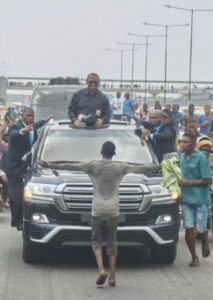 Peter Obi shows displeasure over attack on his supporters in Lagos rally