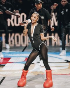 Ciara, Lil Wayne, Seth Rollins and many other Celebrities rock the new red Mschf's boot