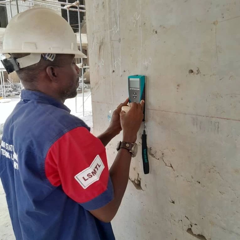 Graphical representation of Integrity test of Buildings in Banana Island