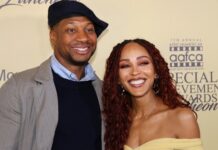 Actress Meagan Good recounts how her friends told her to steer clear of actor Jonathan Majors